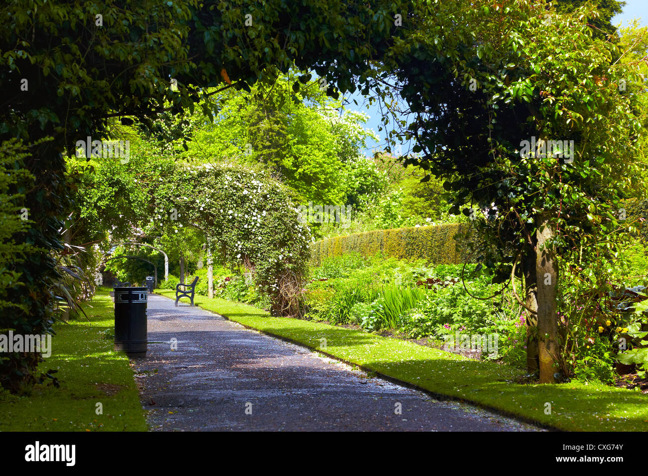 Belfast Botanic Gardens Stock Photo