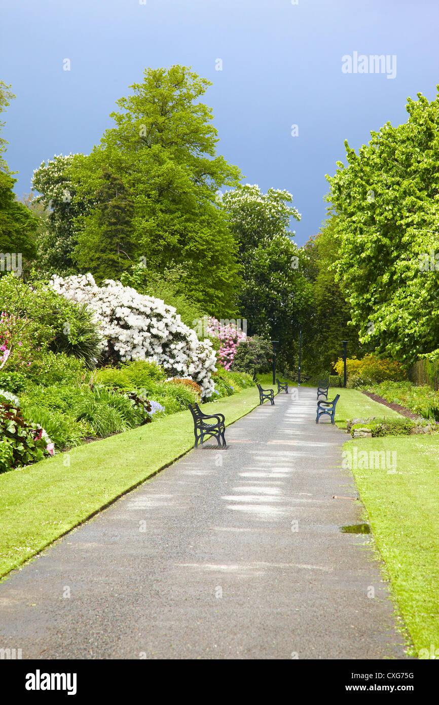 Belfast Botanic Gardens Stock Photo