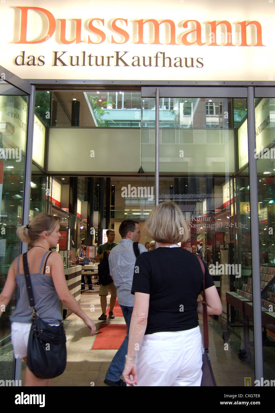 At dussmann kulturkaufhaus book store berlin hires stock photography