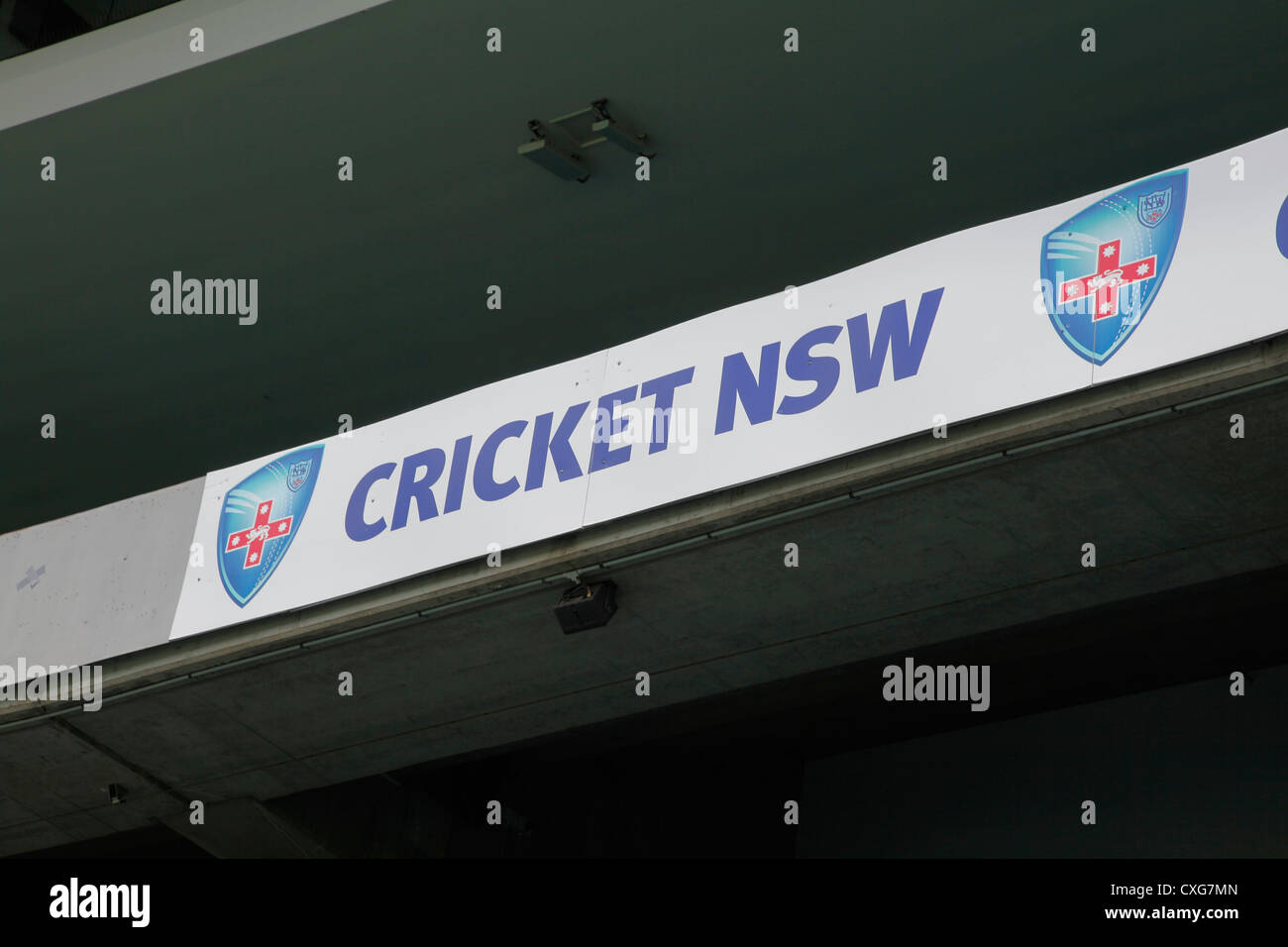 New South Wales cricket grounds in Sydney, Australia Stock Photo