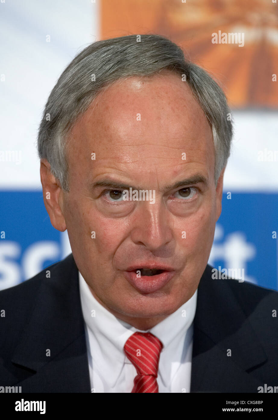 Hans-Peter Keitel, president of German Construction Industry Federation Stock Photo
