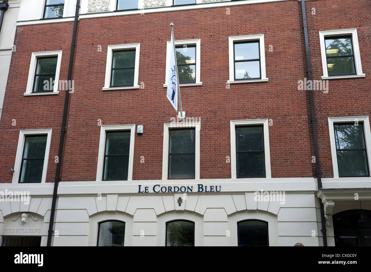 Le Cordon Bleu culinary arts institute office in London Stock Photo