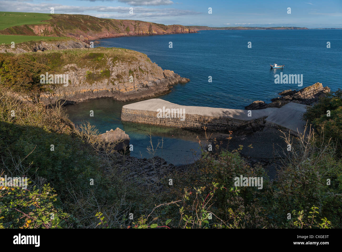 Stackpole quay hi-res stock photography and images - Alamy