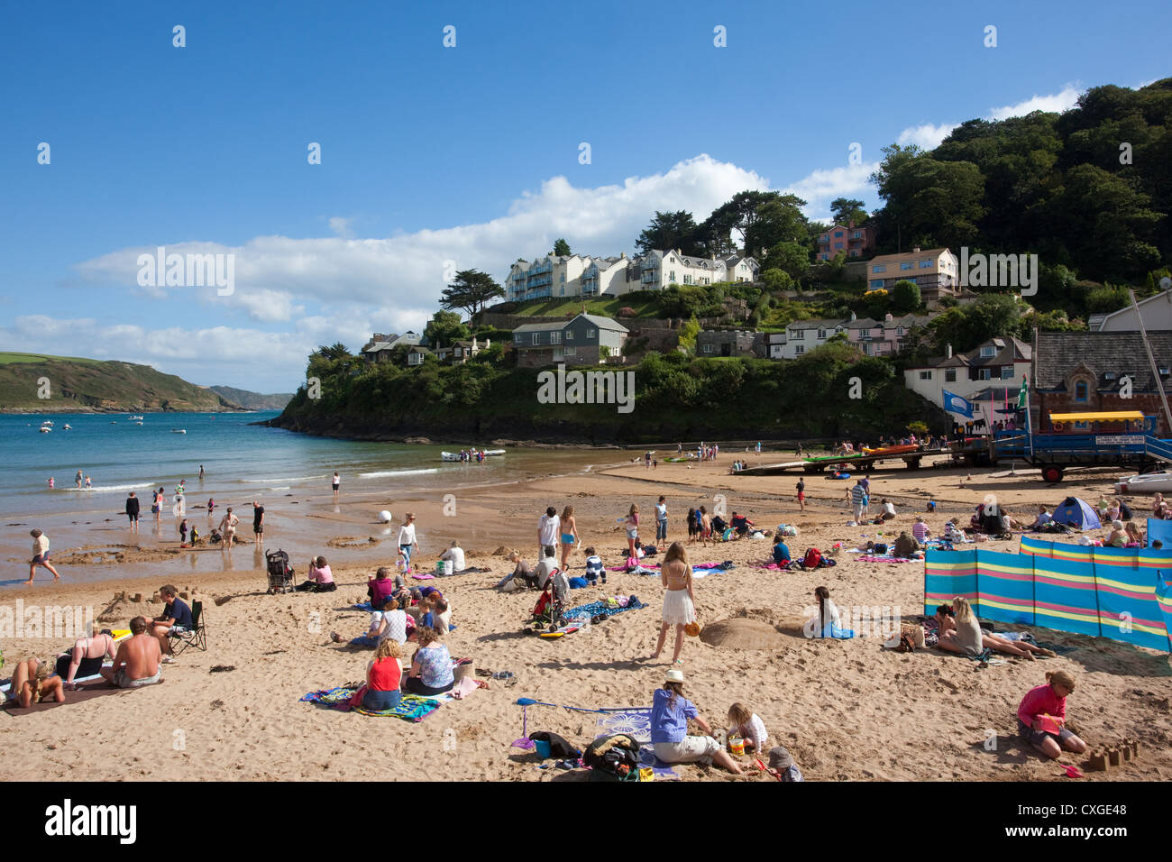 South Sands beach, Devon, England, United Kingdom Stock Photo