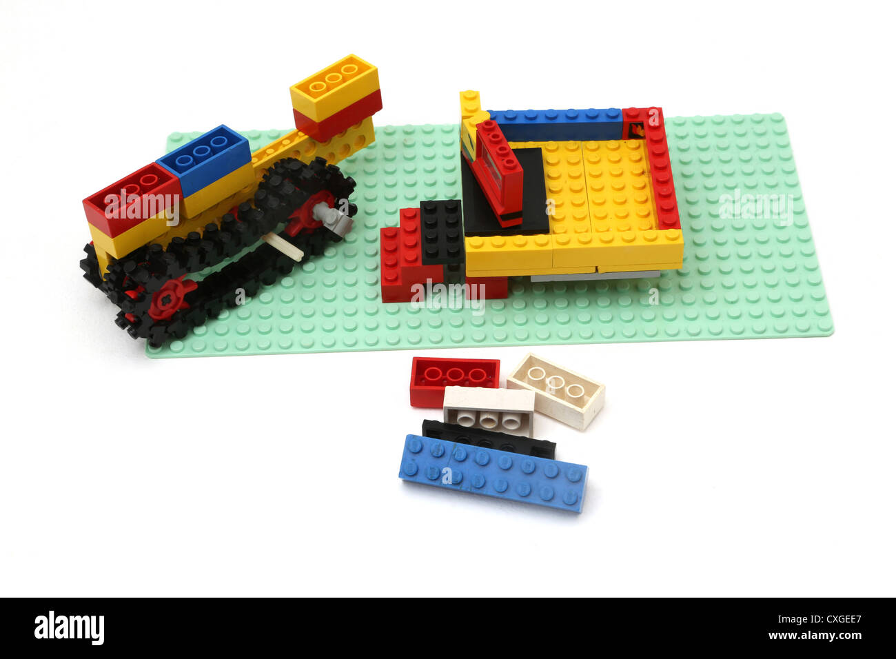Lego Building Bricks Stock Photo