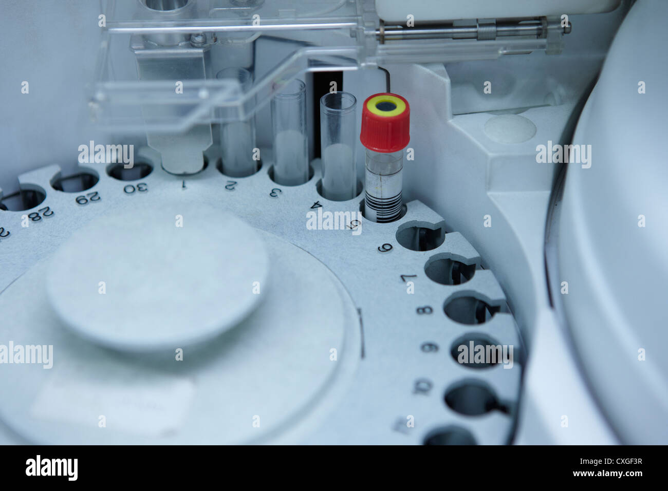 A picture of blood centrifuge machine Stock Photo Alamy