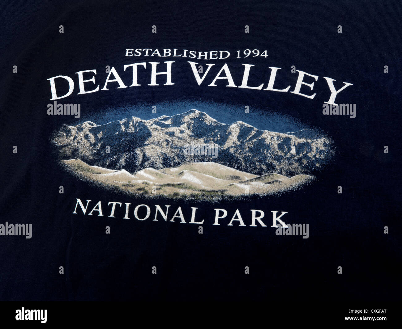 Blue Death Valley National Park T-Shirt Stock Photo - Alamy