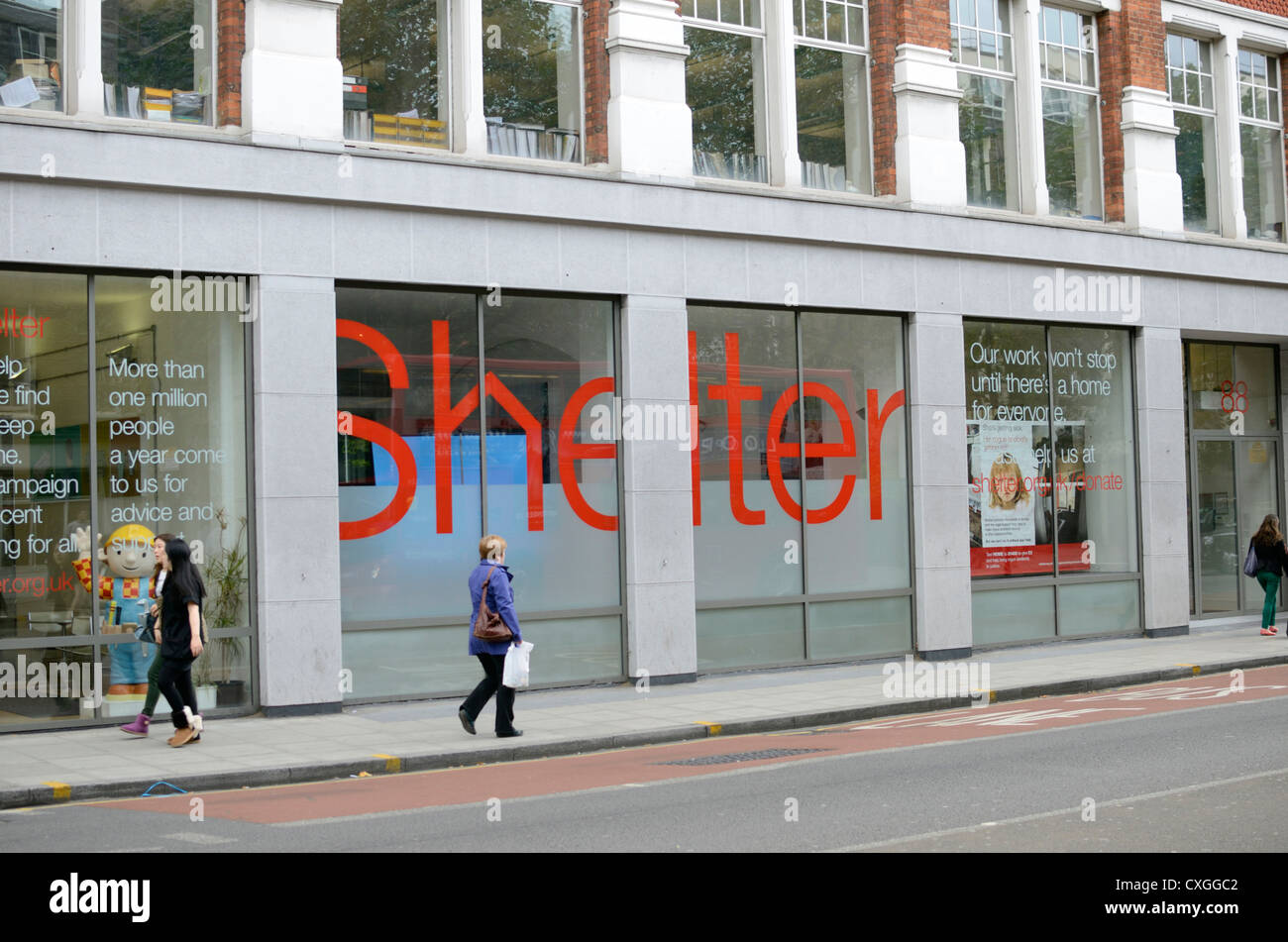 Headquarters of the homelessness charity Shelter in Old Street, London, England Stock Photo Alamy