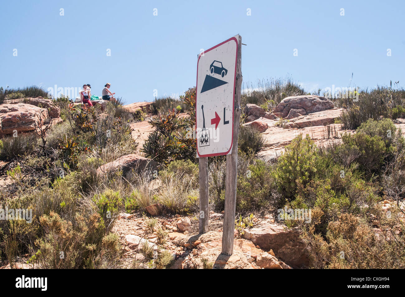 The Hell, South Africa, Gamkaskloof, Swartberg reserve, valley