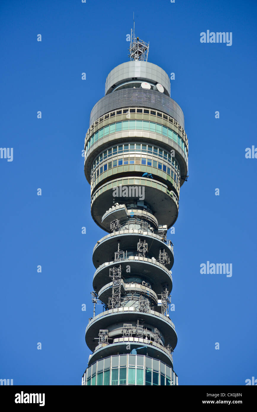 The Post office Tower, London. Stock Photo
