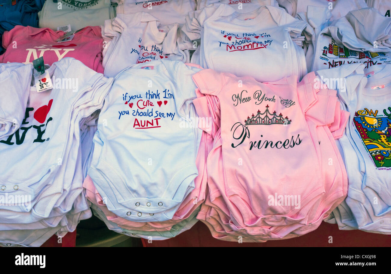 Little baby outfits Stock Photo
