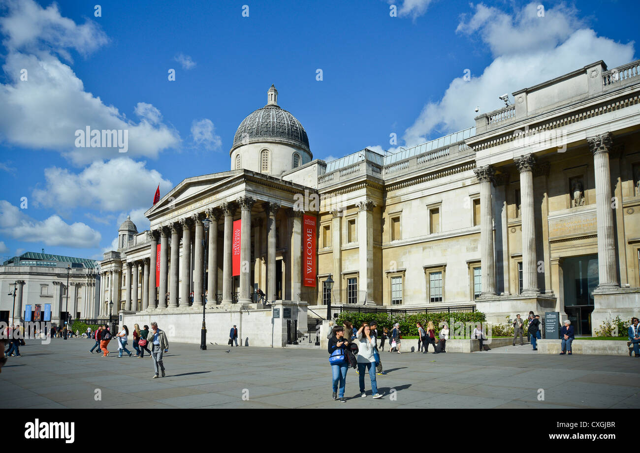 The National Gallery, London Stock Photo