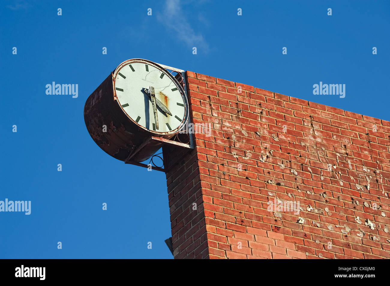 Old town clock tower ruins hi-res stock photography and images - Alamy
