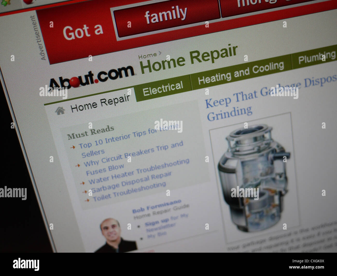 online home repair guide Stock Photo Alamy