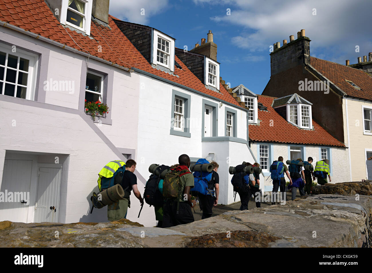 walkers pittenweem fife scotland Stock Photo Alamy