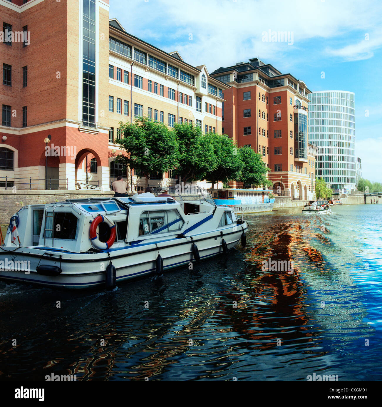 Modern offices overlooking the Floating Harbour near Avon Street and