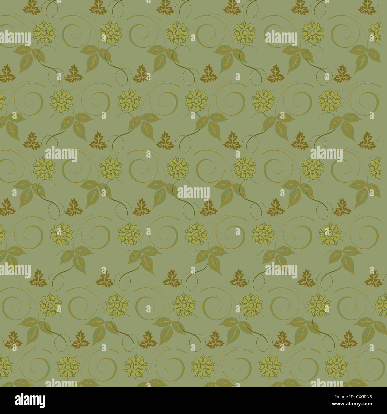 on a green background abstract green pattern Stock Photo - Alamy