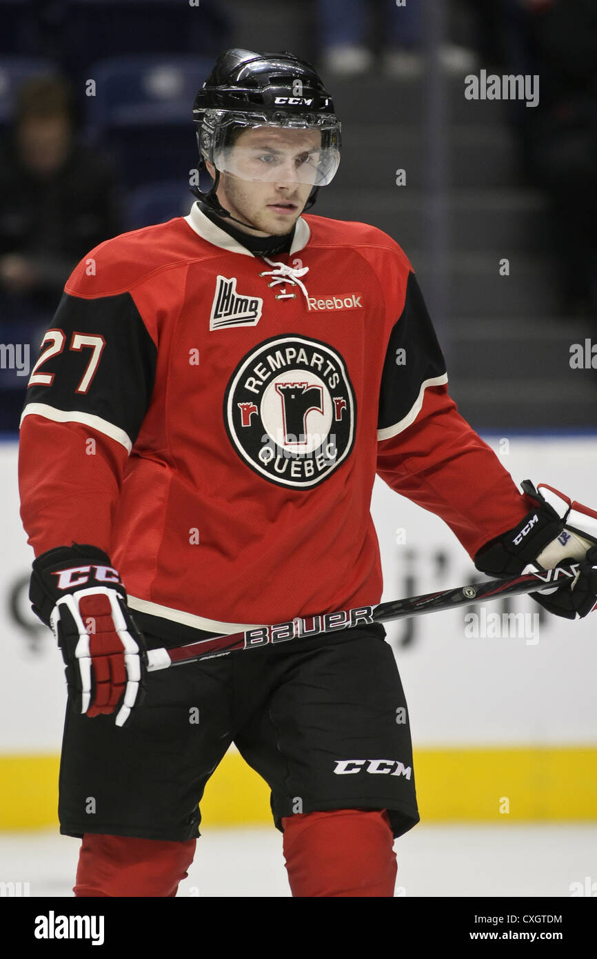 QMJHL (LHJMQ) hockey profile photo on Quebec Remparts Brandon Shea ...