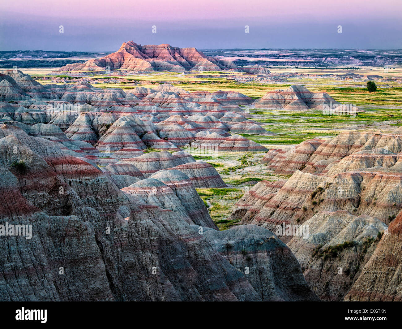 Colorful Formations In Badlands National Park South Dakota Stock Photo Colorful Formations In Badlands National Park South Dakota Stock Photo