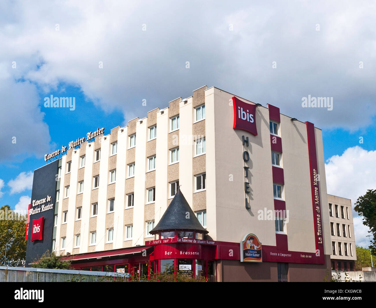 IBIS commercial hotel - France Stock Photo - Alamy