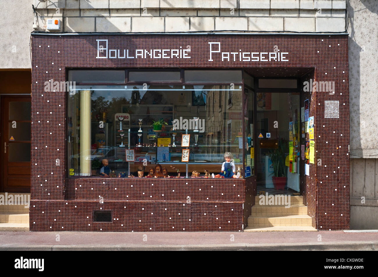 Boulangerie / bakers / bread shop France Stock Photo Alamy