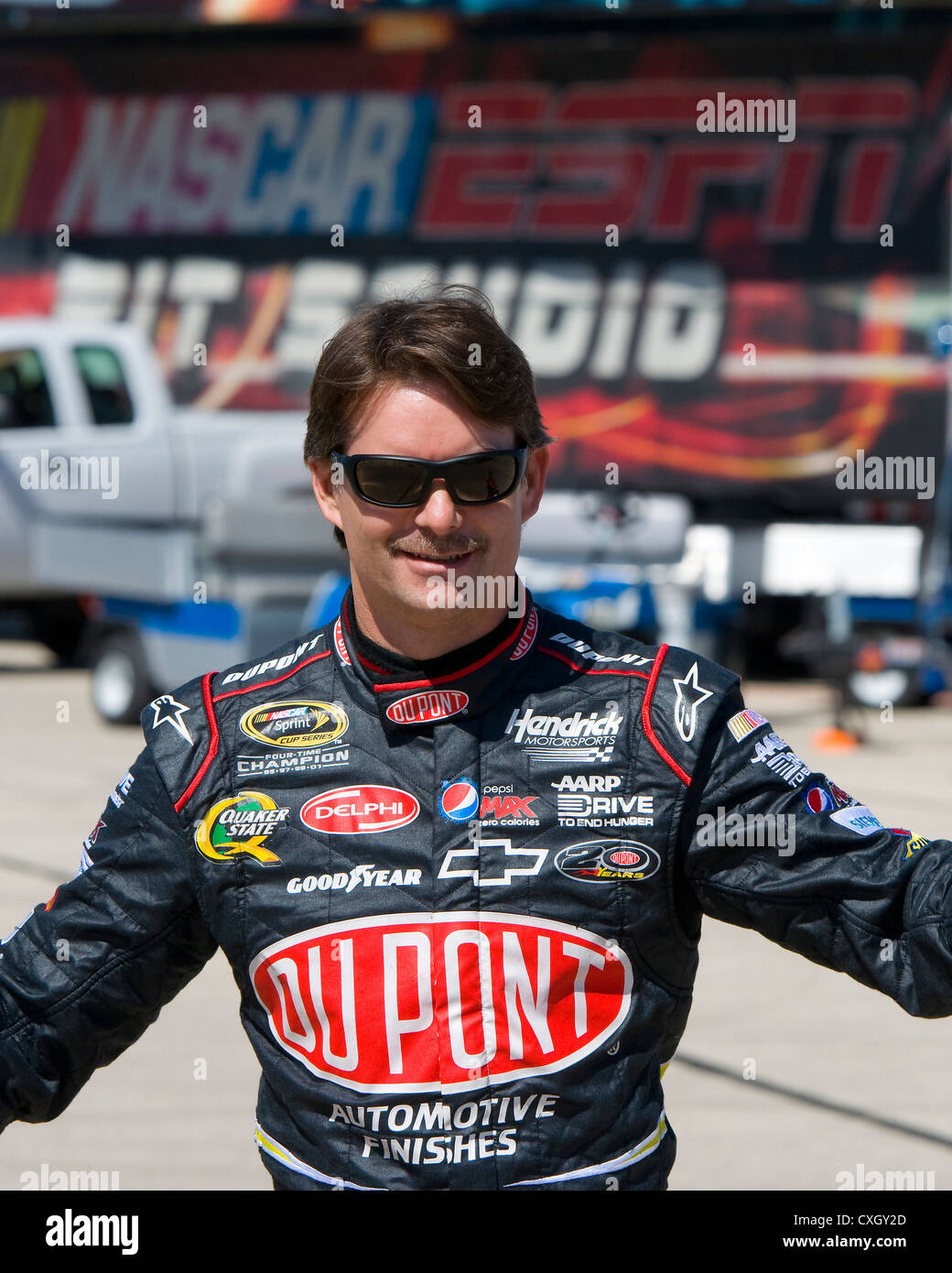 Jeff Gordon Stock Photo