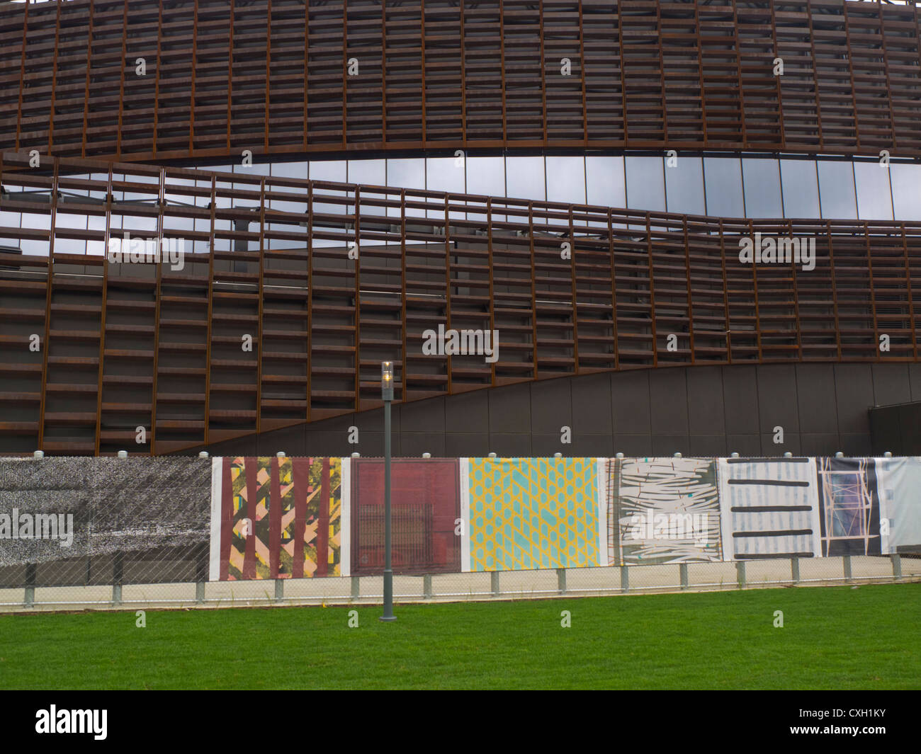 Barclays center in downtown Brooklyn NY Stock Photo Alamy
