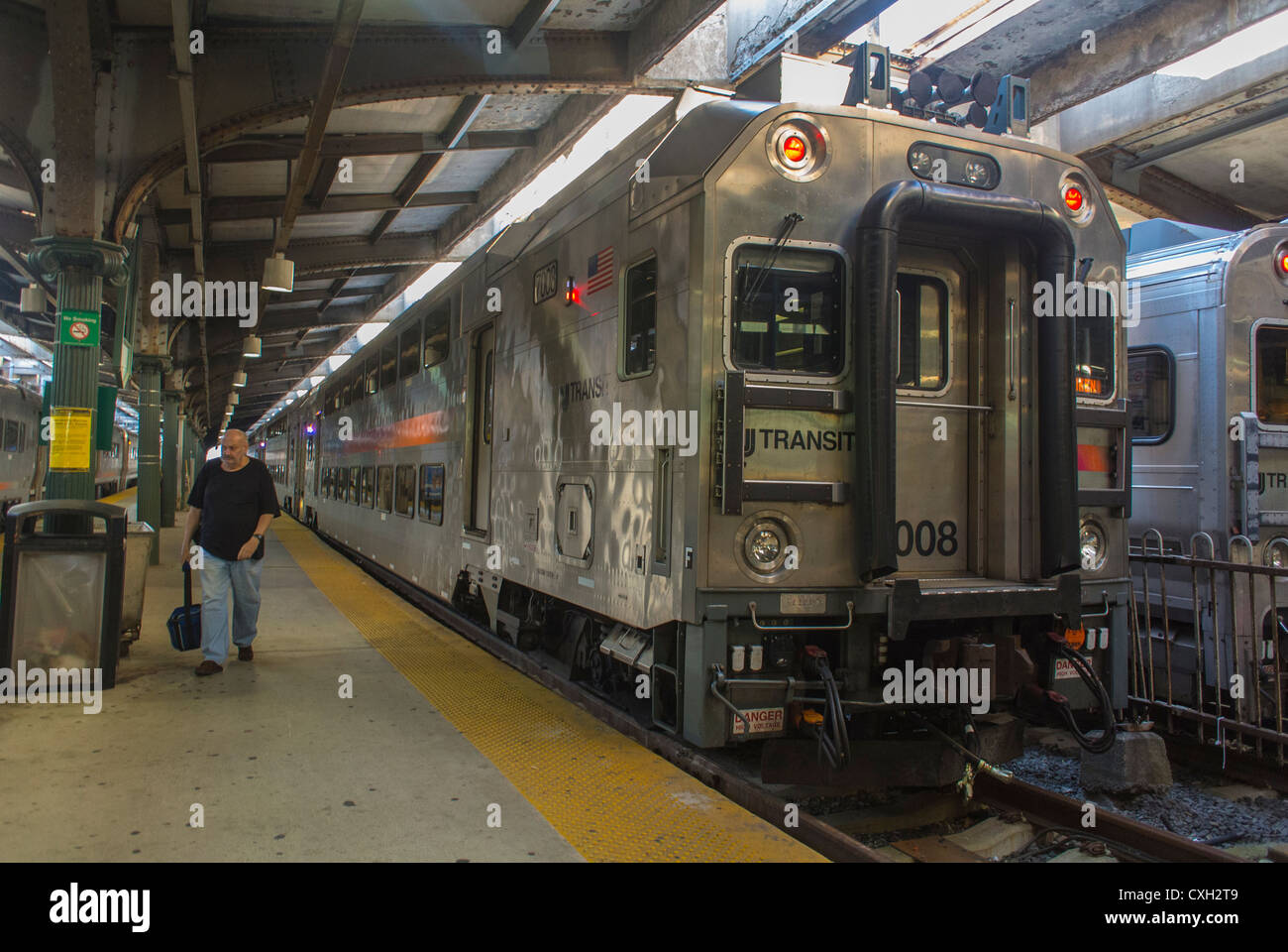 Hoboken, New Jersey, USA, New York City Area, NJ Transit Train Station, " Hoboken Terminal Stock Photo - Alamy