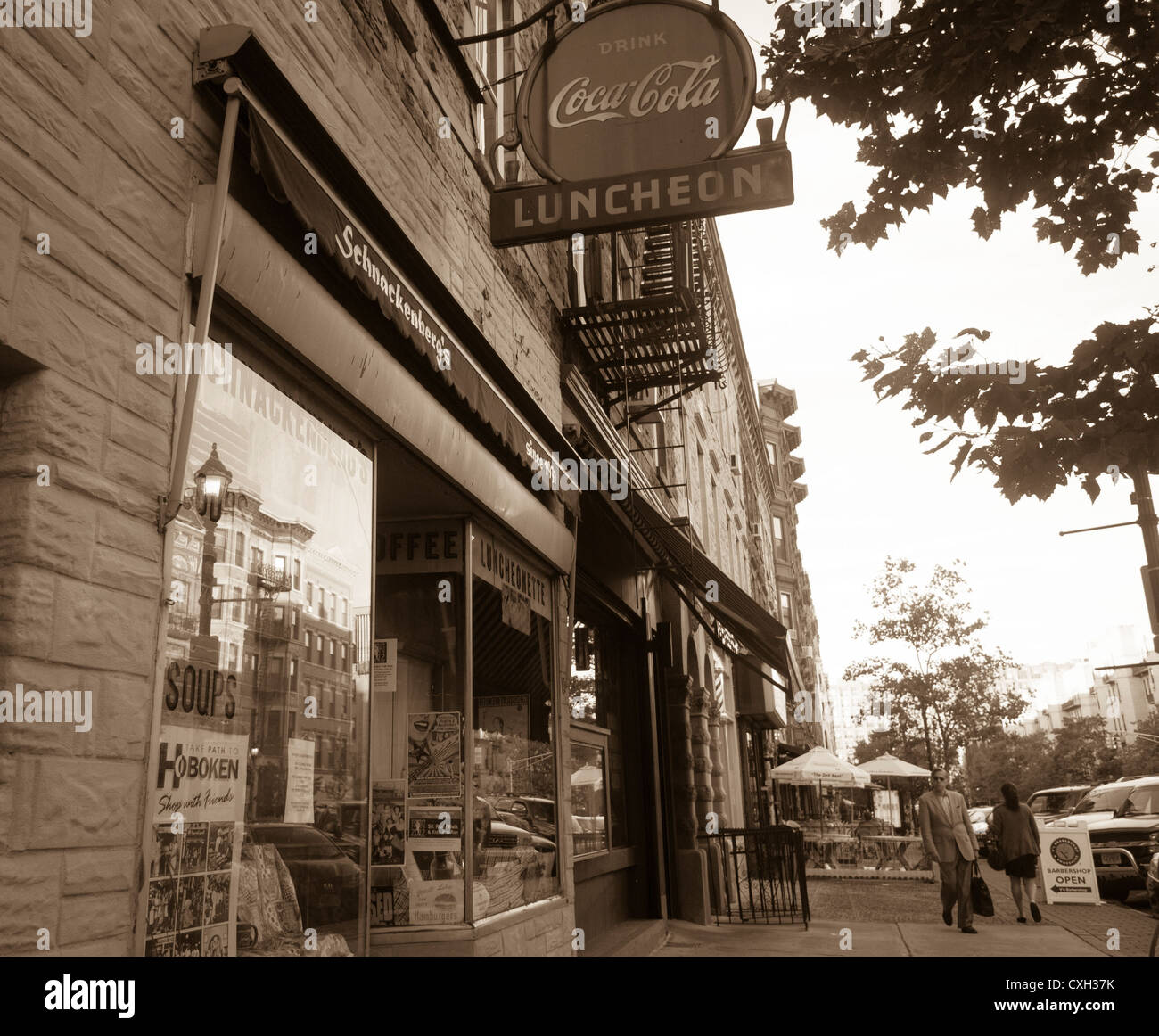 Hoboken, NJ, USA, Street Scenes, Old Store Fronts, Washington Road