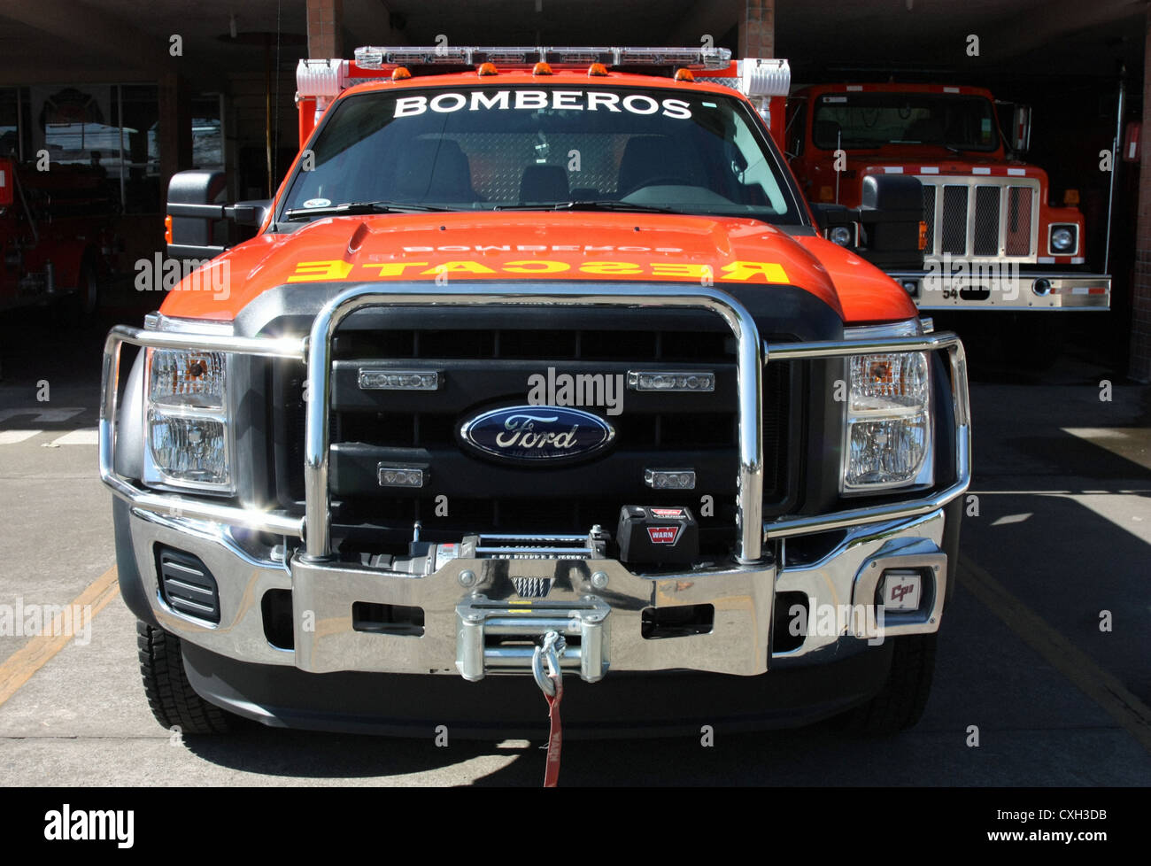 Fire rescue truck hi-res stock photography and images - Alamy