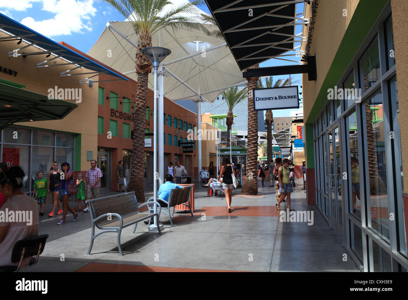 Las Vegas North Premium Outlets Shopping Mall, Las Vegas, Nevada, US Stock  Photo - Alamy