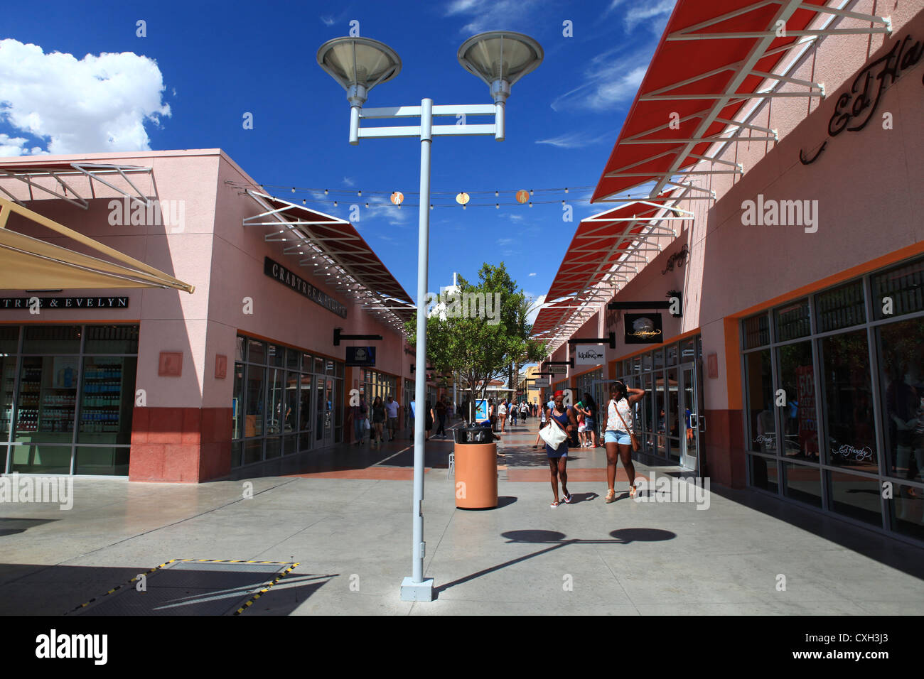 Las Vegas North Premium Outlets Shopping Mall, Las Vegas, Nevada, US Stock  Photo - Alamy