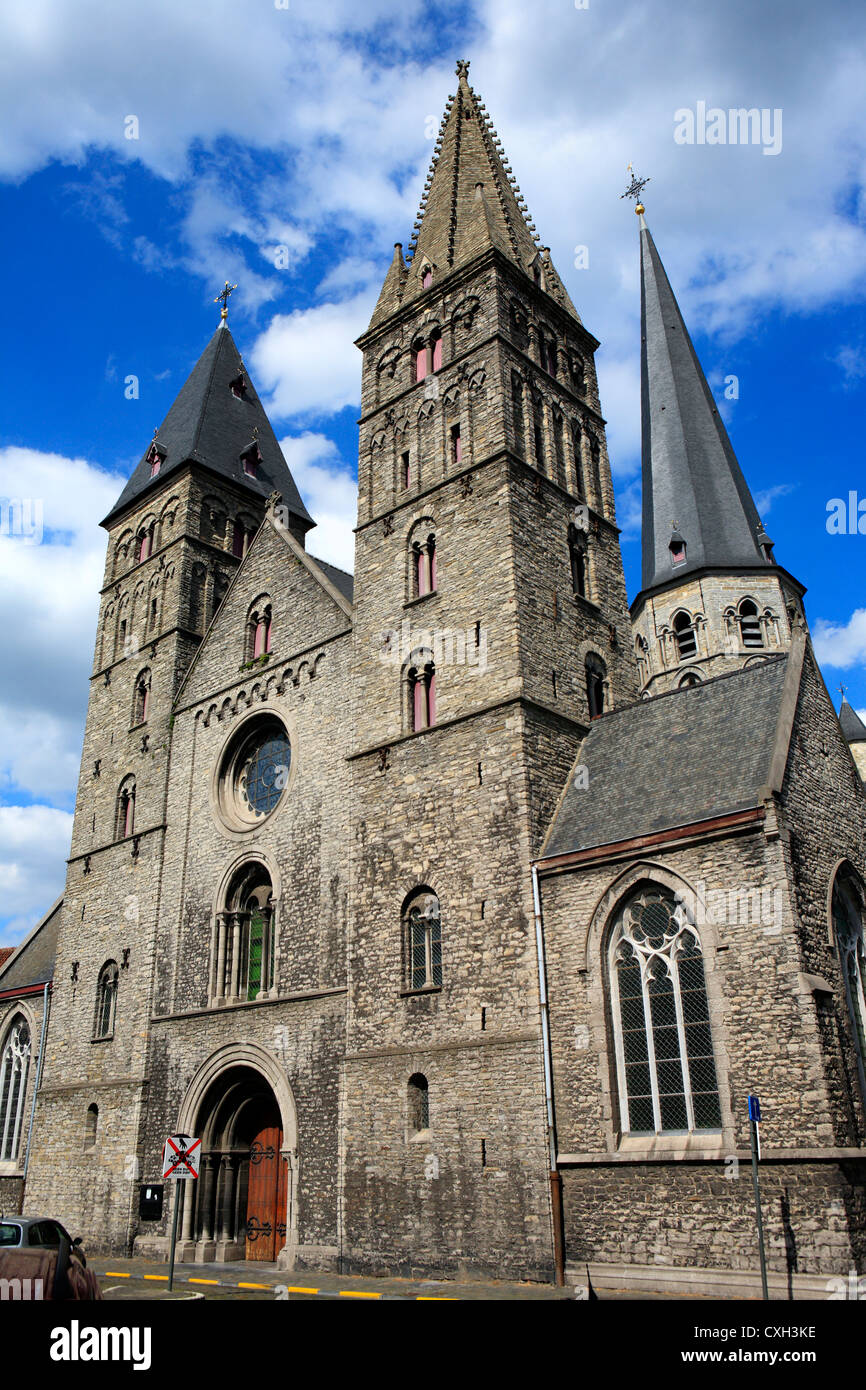 St Jacob's church, Sint-Jacobskerk (13th century), Ghent, Belgium Stock Photo