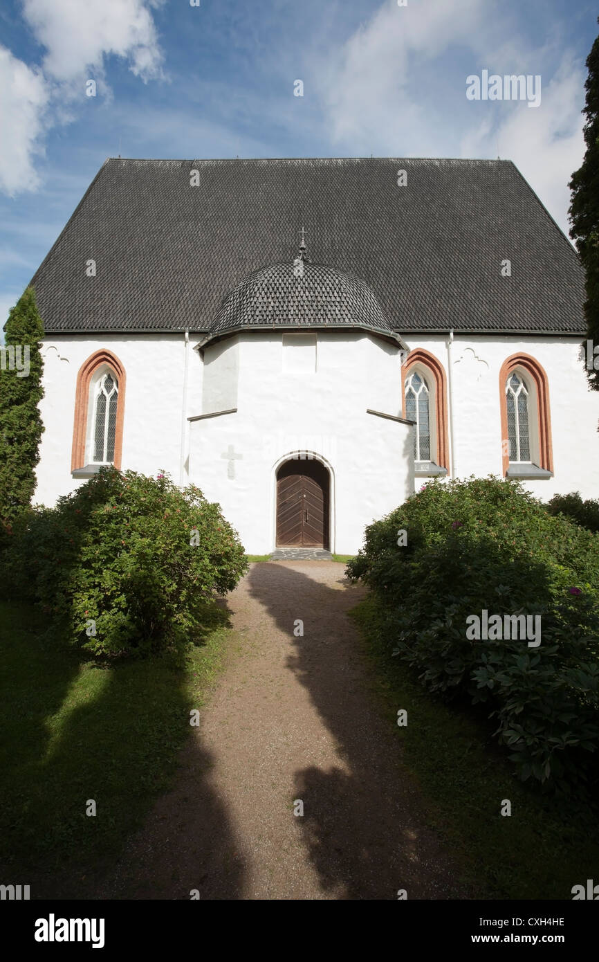 Pyhtää Medieval church, Pyhtää Finland Europe Stock Photo - Alamy