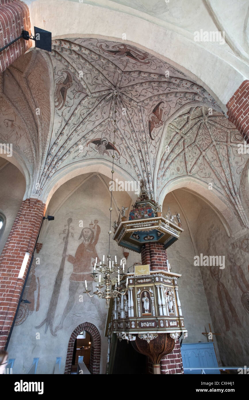 Pyhtää Medieval church, Pyhtää Finland Europe Stock Photo - Alamy