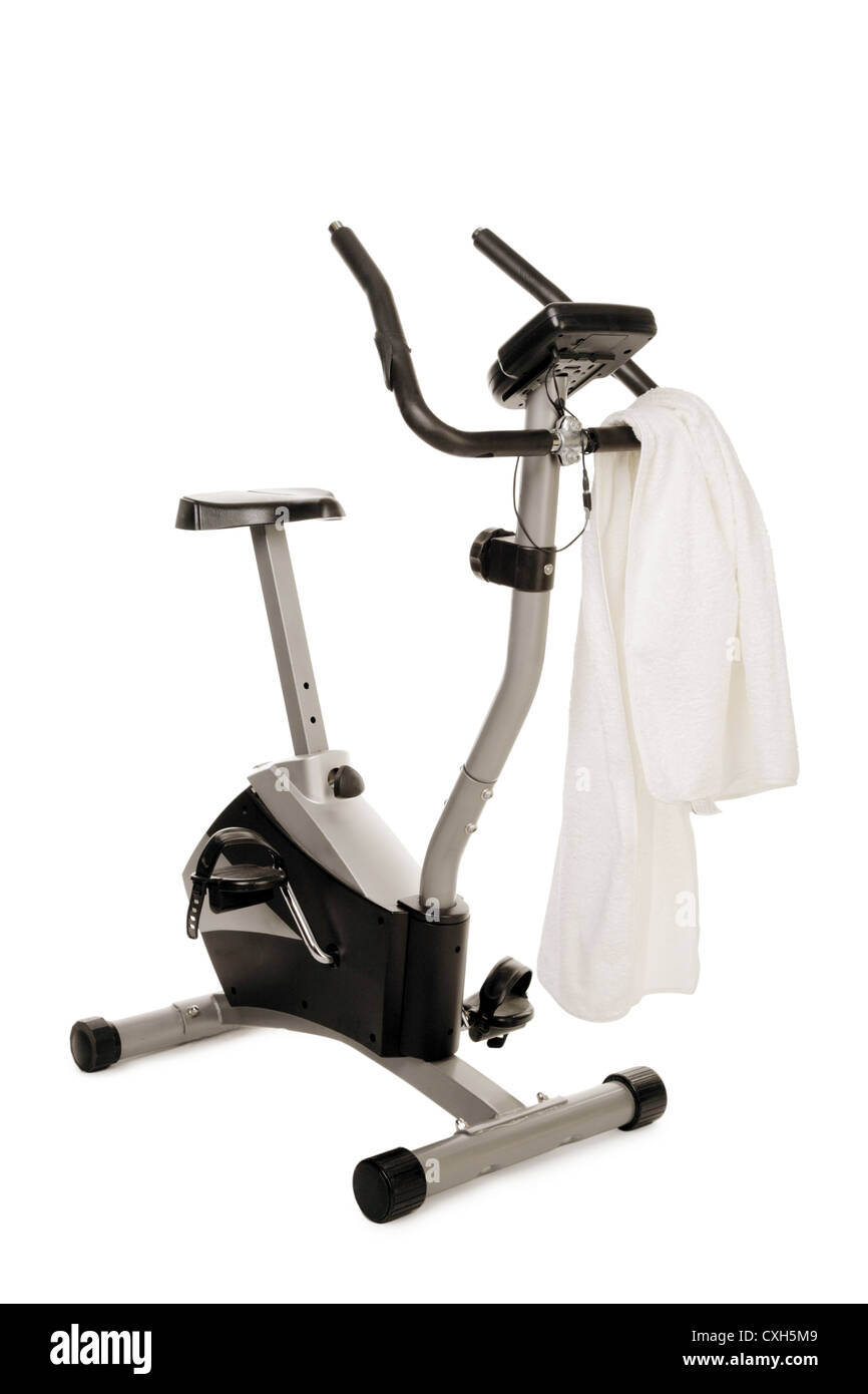 gym bicycle machine Stock Photo Alamy
