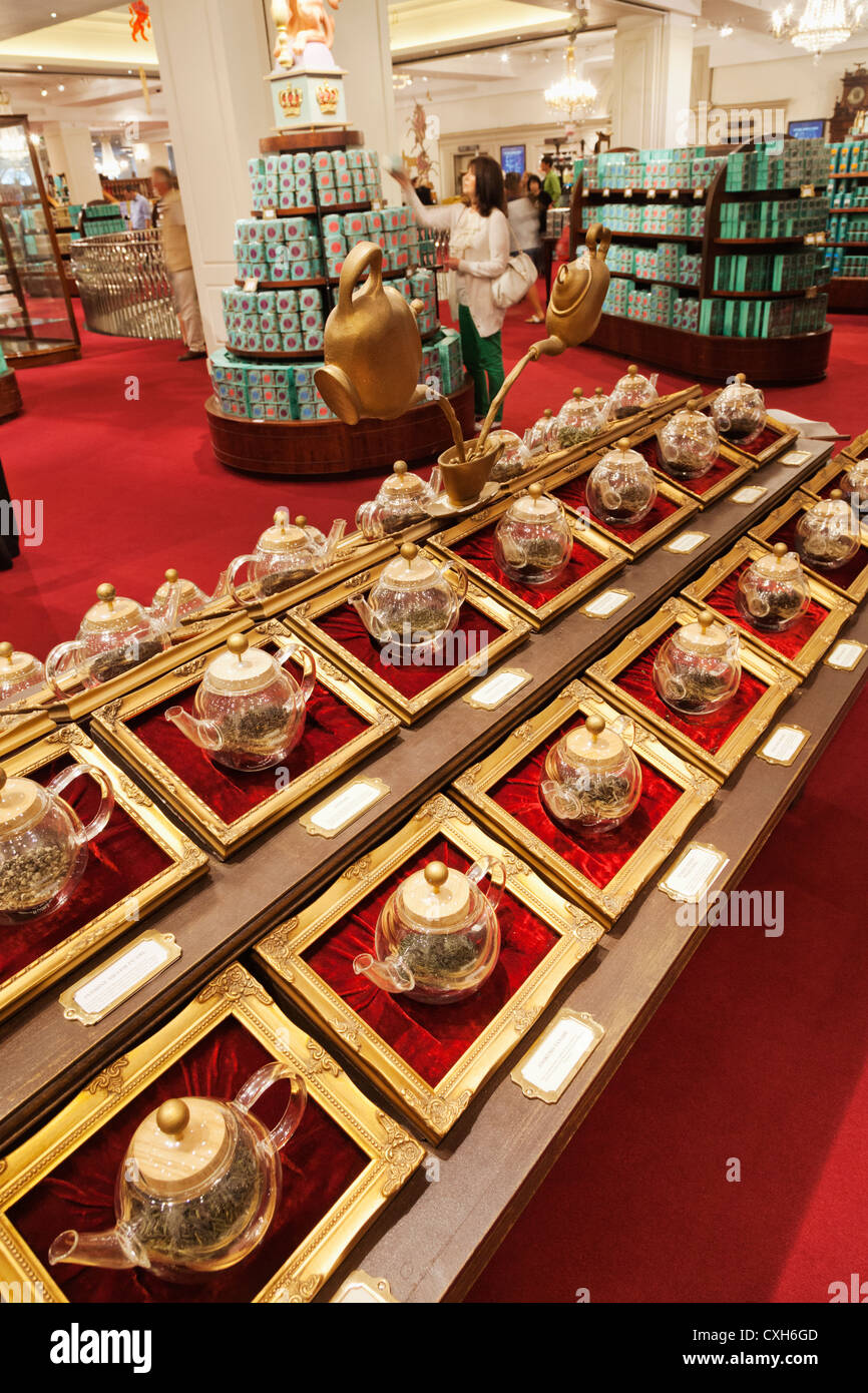 Tea display piccadilly london hi-res stock photography and images - Alamy