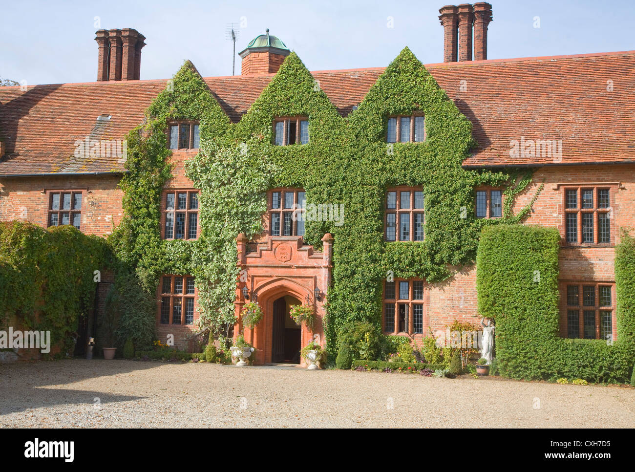 Woodhall Tudor manor house Sutton Suffolk England used as a wedding
