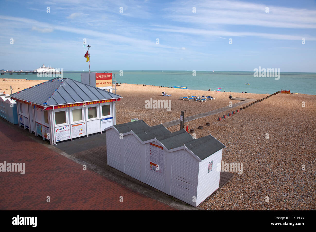 Eastbourne beach lifeguard hires stock photography and images Alamy