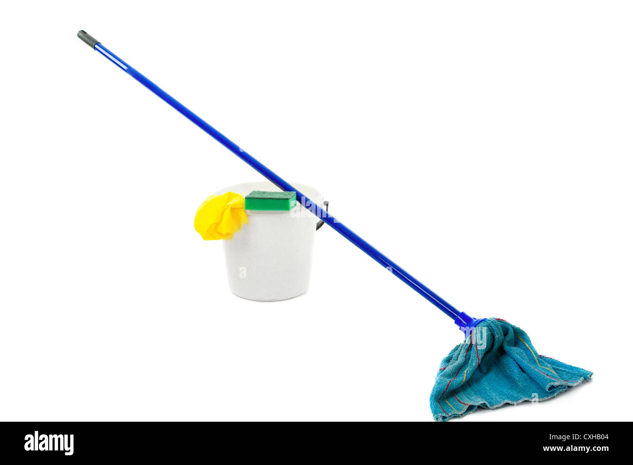 bucket and mop Stock Photo Alamy