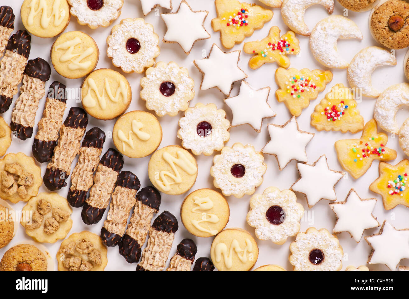 cookies different sorts Stock Photo