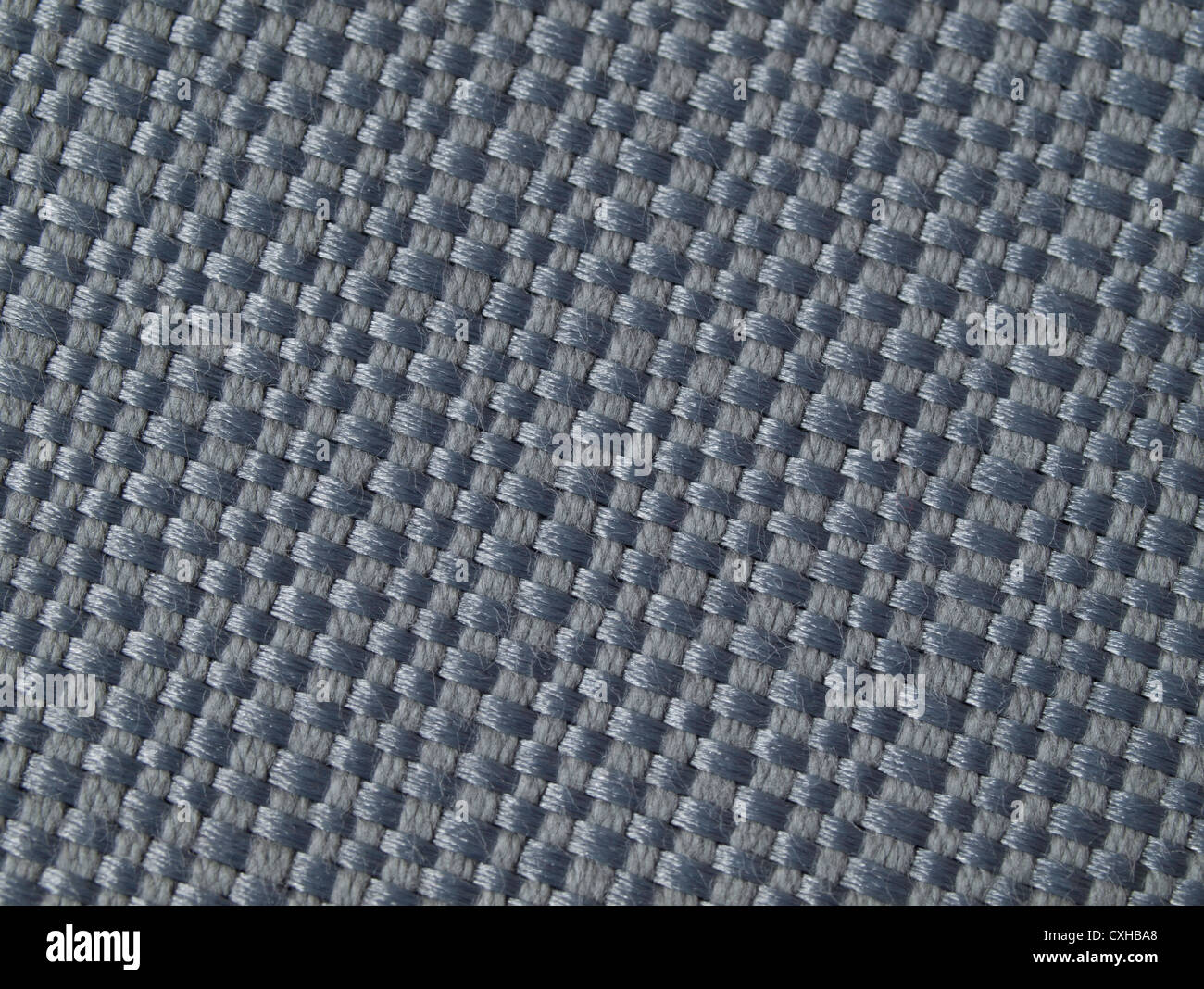 Gray fiber detail, magnified Stock Photo