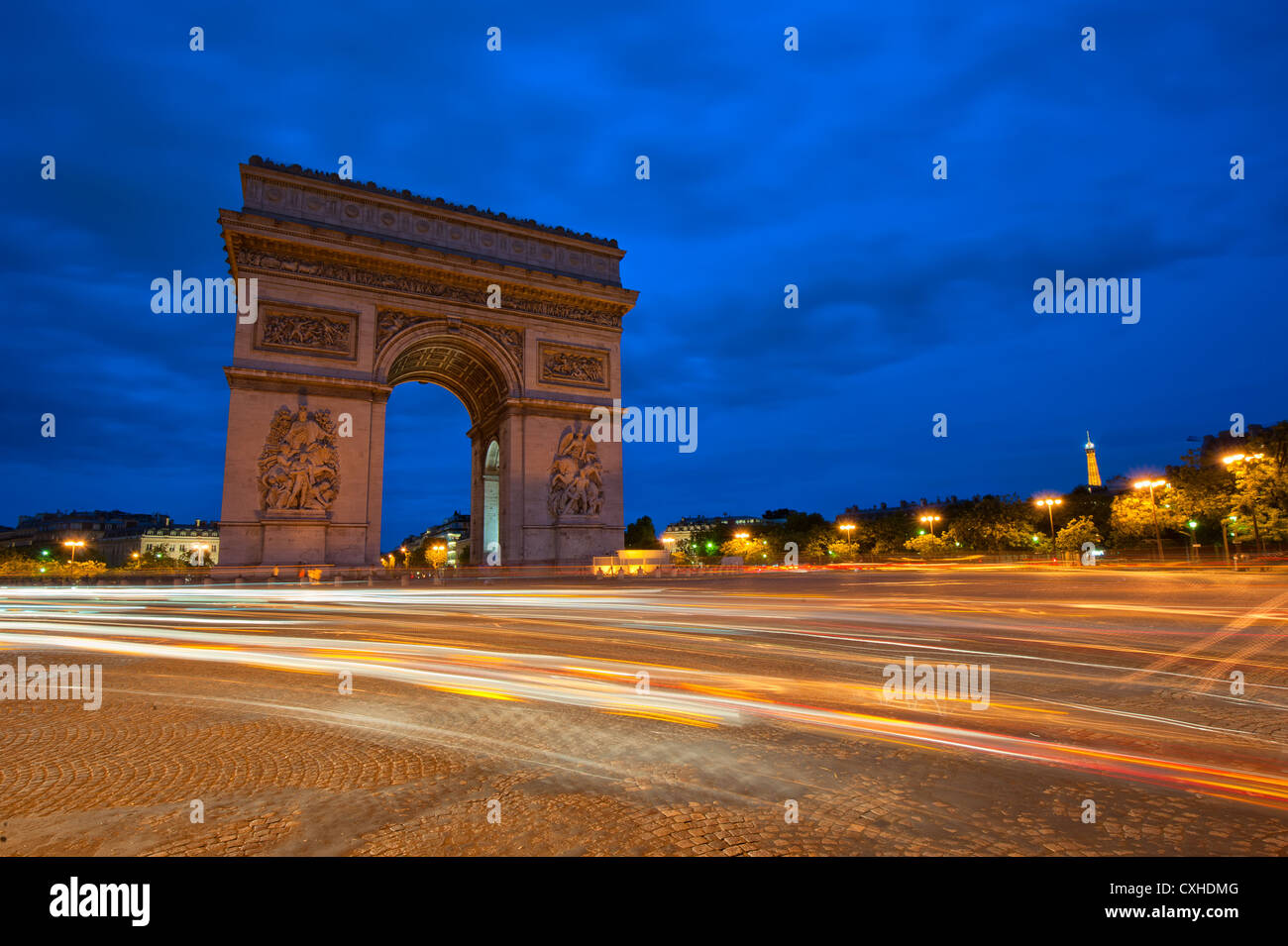 Paris. Avenue Des Champs Elysees. View from Arc De Triomphe in Paris.  France Editorial Photography - Image of elysees, avenue: 178634177