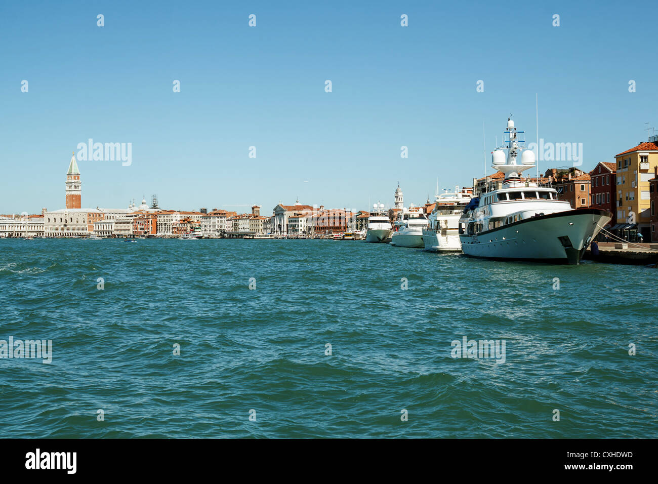 view of architecture Venice Italy from sea Stock Photo - Alamy