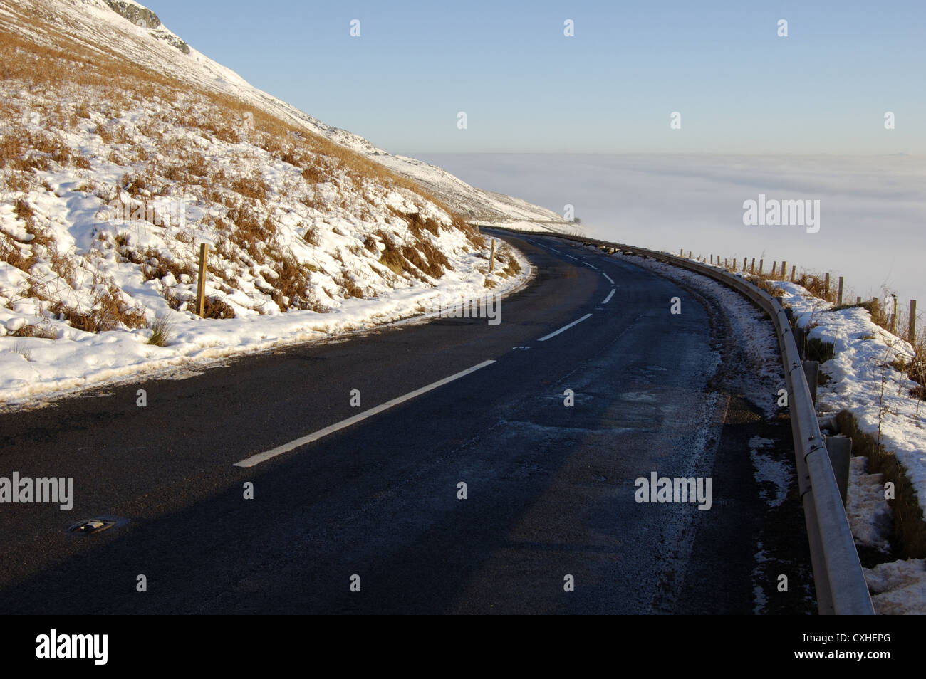 The Crow Road above Campsie Glen near Glasgow, Scotland Stock Photo Alamy