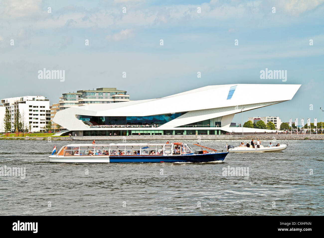The newly built filmuseum ´´ Eye´´ in Amsterdam Netherlands Stock Photo