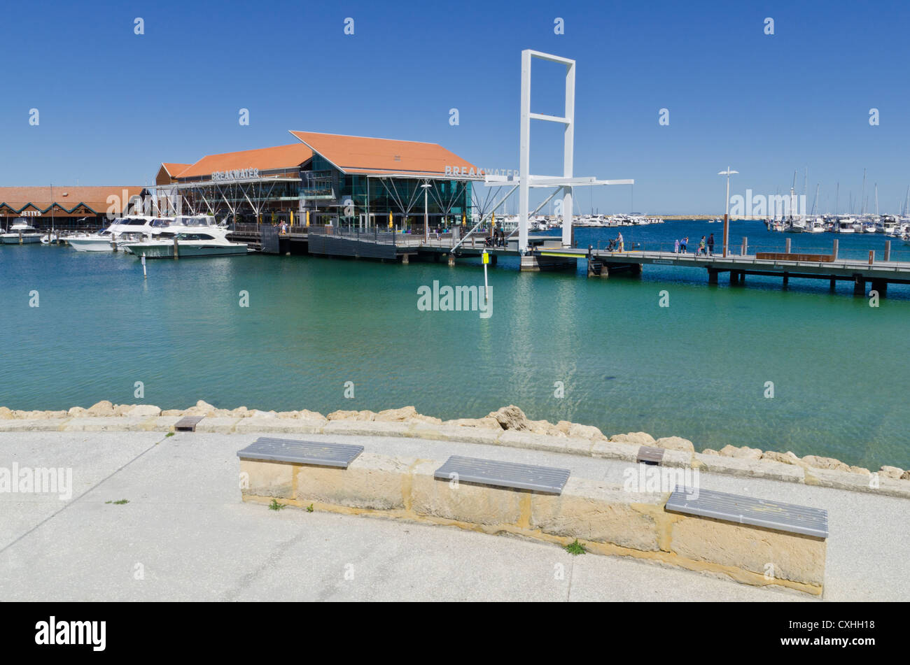 Sorrento Quay at Hillarys Boat Harbour, in the northern suburbs of Perth, Western Australia