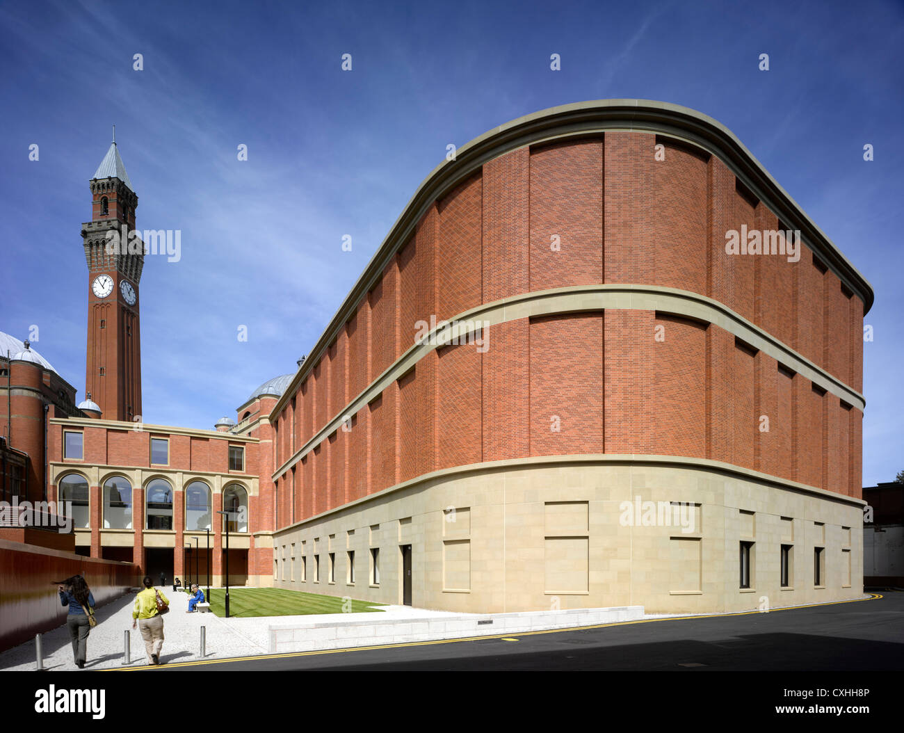 Bramall Music Building, University of Birmingham, Birmingham, United Kingdom. Architect: Glenn Howells Architects, 2012. Stock Photo