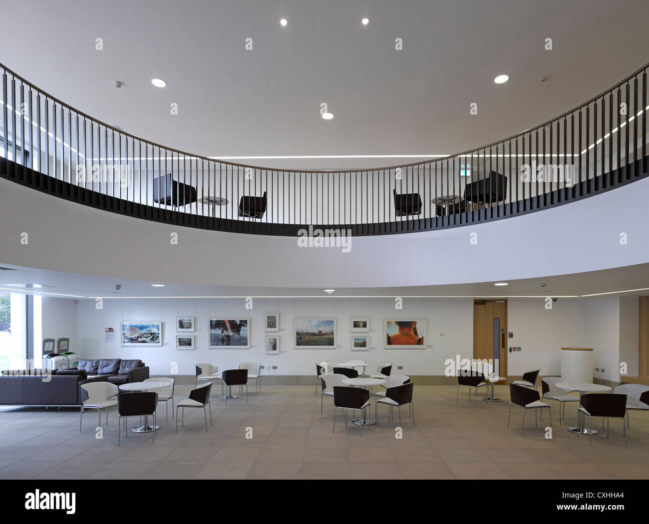 Bramall Music Building, University of Birmingham, Birmingham, United Kingdom. Architect: Glenn Howells Architects, 2012. Stock Photo