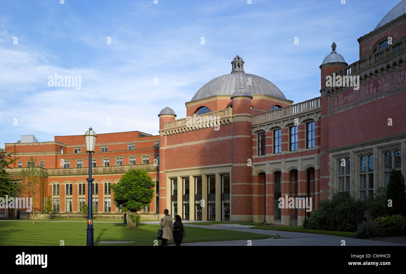 Bramall Music Building, University of Birmingham, Birmingham, United Kingdom. Architect: Glenn Howells Architects, 2012. Overall Stock Photo